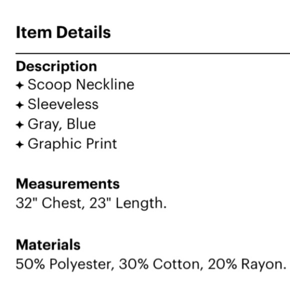 Clas-sic USA beaded skull sleeveless fringe tee blue tank top size small - Picture 3 of 7